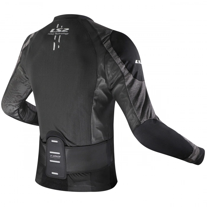 LS2 X-ARMOR FULL KORUMA SOFT SİYAH-GRİ