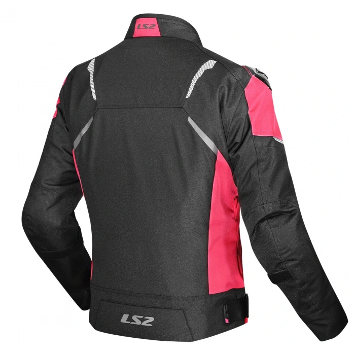 LS2 ZOOM KADIN MONT SİYAH-FUŞYA