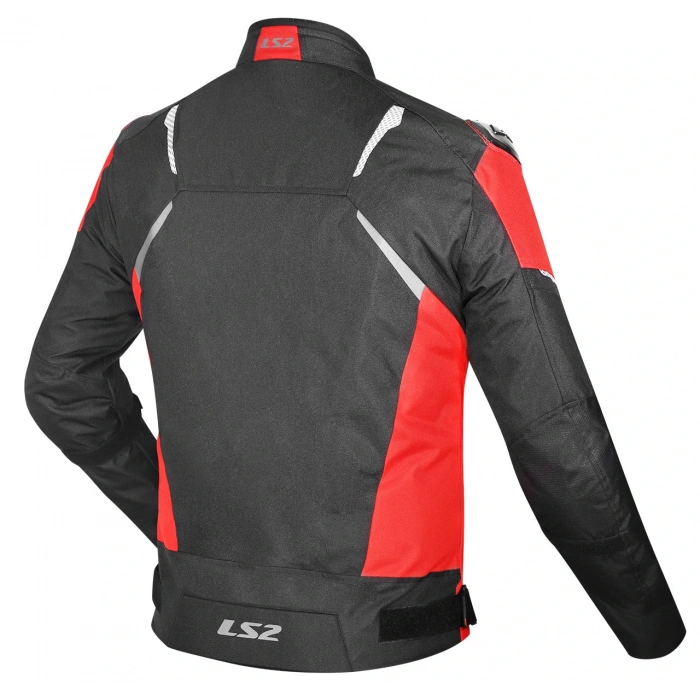 LS2 ZOOM MONT SİYAH-KIRMIZI