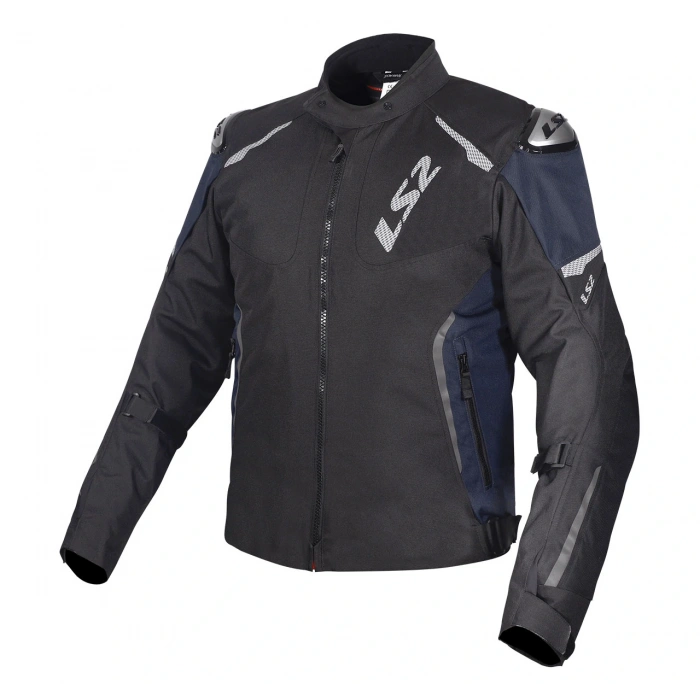 LS2 ZOOM MONT SİYAH-MAVİ