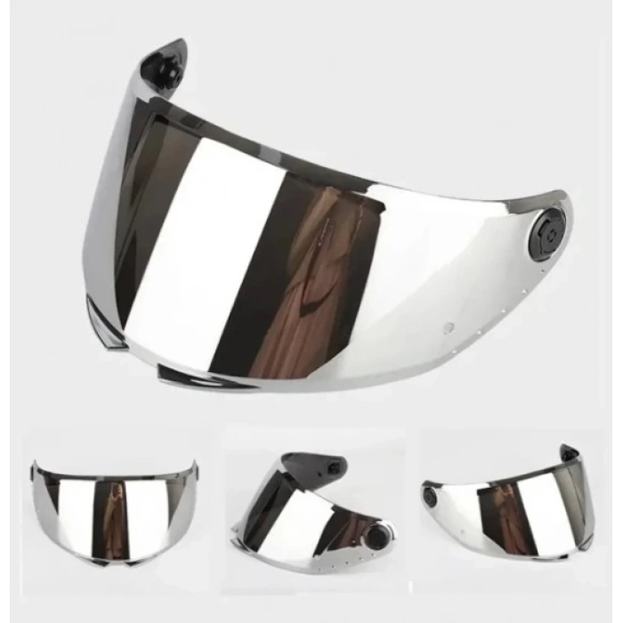 MT V28 - V28B KASK CAMI IRIDIUM GRİ (THUNDER 4SV - STİNGER 2 - BRAKERS)