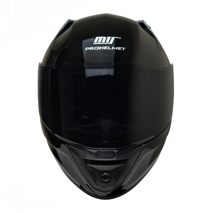 MTS M-201-SNAKE PARLAK SİYAH GÜNEŞ VİZÖRLÜ KASK