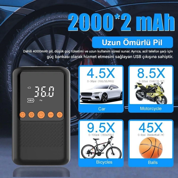 MTS ŞARZLI HAVA POMPASI