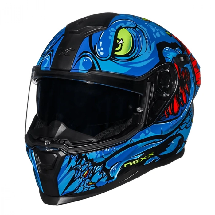 NEXX SX.100R ABISAL MAVİ KAPALI KASK