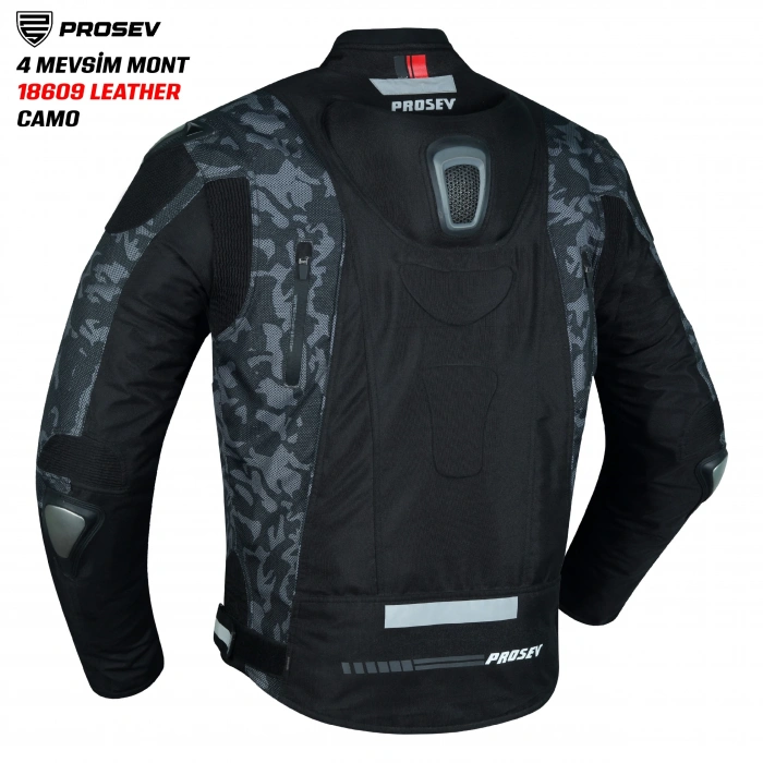 PROSEV 186 HÖRGÜÇLÜ 4 MEVSİM MONT KAMUFLAJ