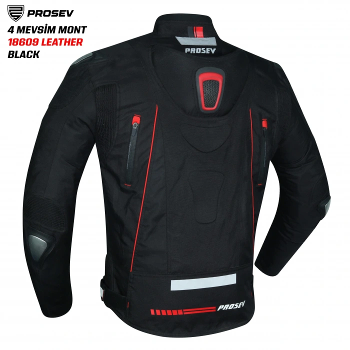 PROSEV 186 HÖRGÜÇLÜ 4 MEVSİM MONT SİYAH