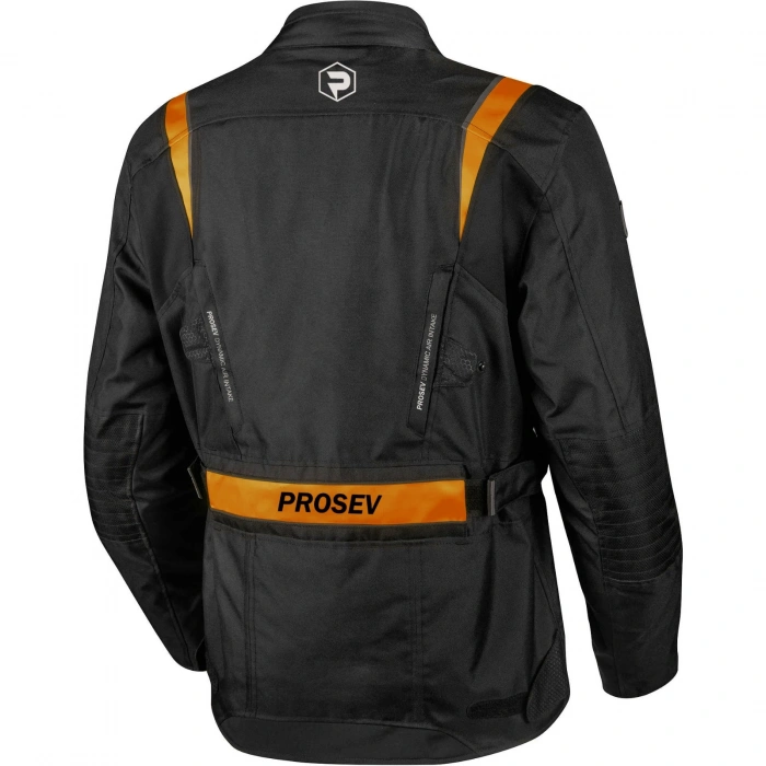 PROSEV 5217 STELVIO 4 MEVSİM UZUN MONT SİYAH-TURUNCU