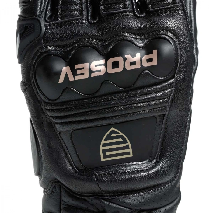 PROSEV GL60 CARBON TİTANTUM DERİ ELDİVEN SİYAH