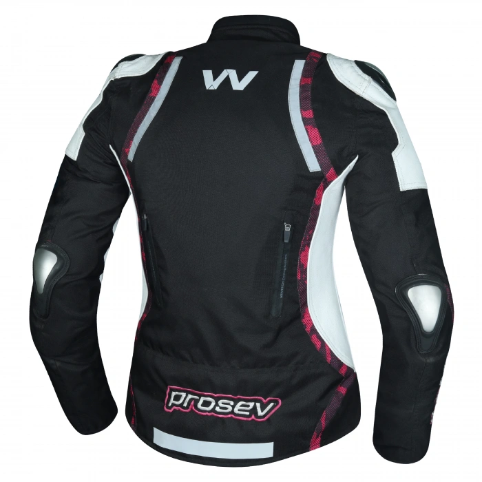 PROSEV W51A ROSE LEATHER KADIN 4 MEVSİM MONT DERİ-KUMAŞ SİYAH