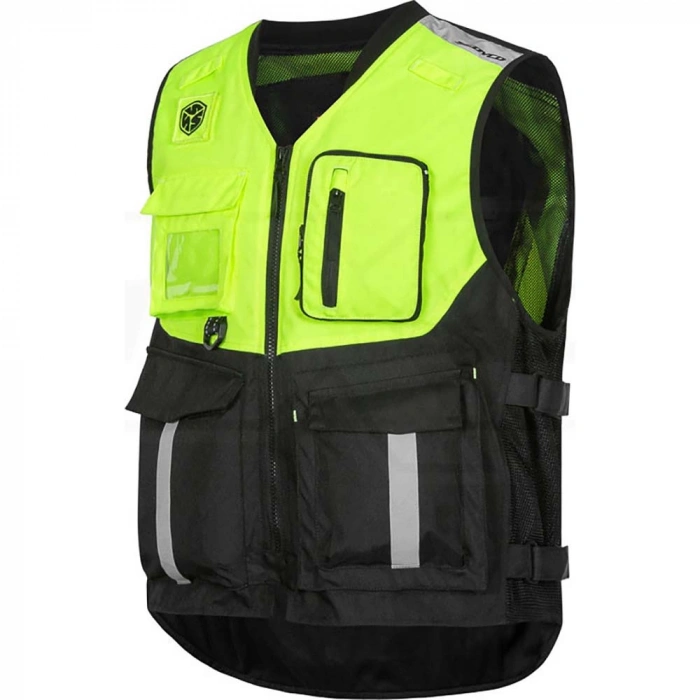 SCOYCO JK116 KORUMALI REFLEKTÖRLÜ YELEK NEON