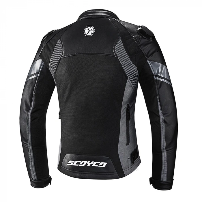 SCOYCO JK152W KADIN 4 MEVSİM MONT DERİ SİYAH