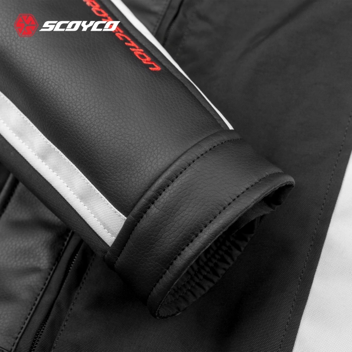 SCOYCO JK152 4 MEVSİM MONT DERİ KIRMIZI