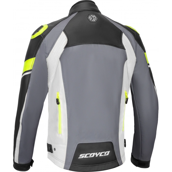 SCOYCO JK152 4 MEVSİM MONT DERİ SARI