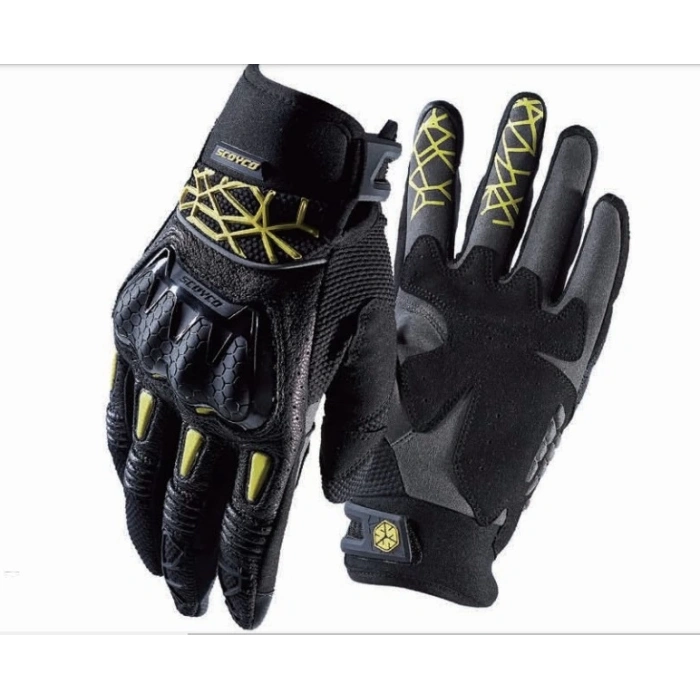 SCOYCO MC103 YAZLIK ELDİVEN SARI