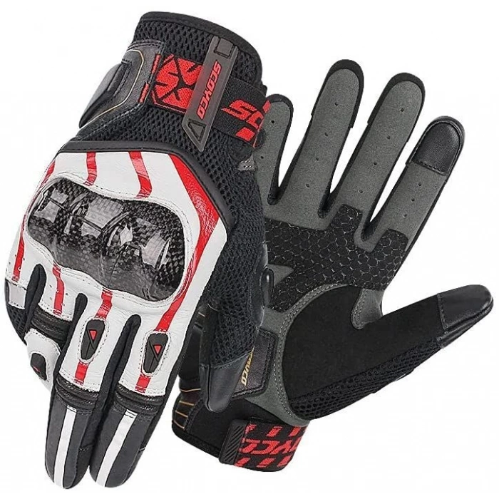 SCOYCO MC109 YAZLIK ELDİVEN KIRMIZI