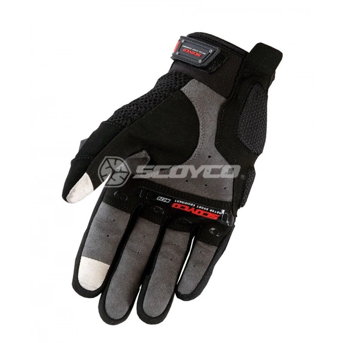 SCOYCO MC20 CARBON ELDİVEN KIRMIZI