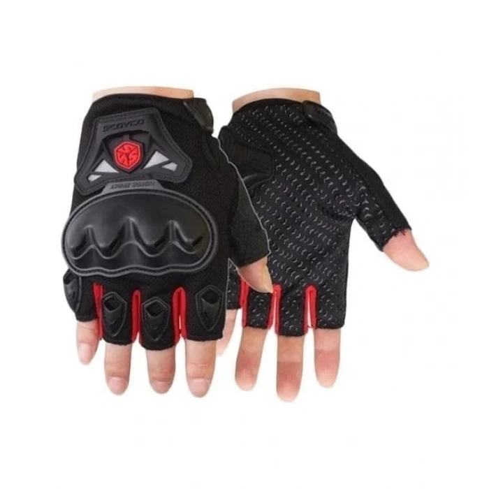 SCOYCO MC29D YARIM ELDİVEN KIRMIZI