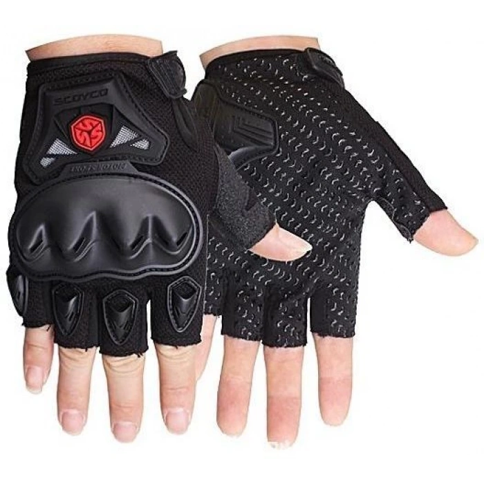 SCOYCO MC29D YARIM ELDİVEN SİYAH