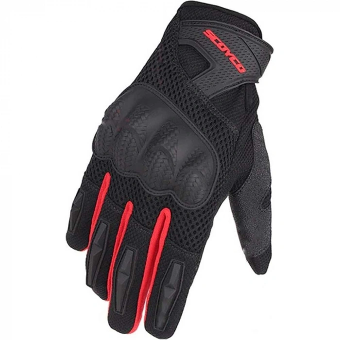 SCOYCO MC58 YAZLIK ELDİVEN KIRMIZI