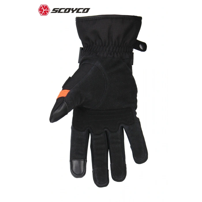 SCOYCO MC83 UZUN KIŞLIK ELDİVEN SİYAH-KIRMIZI