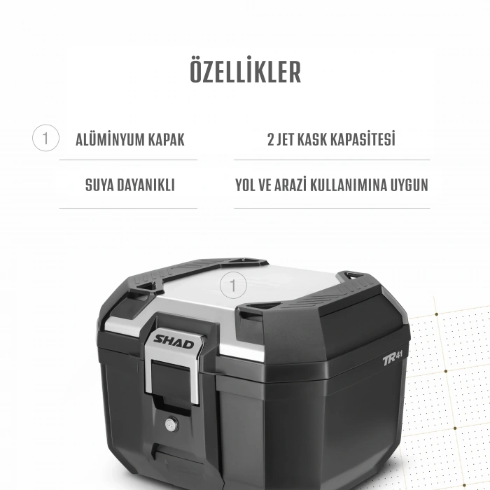 SHAD TR-41 ARKA ÇANTA GRİ