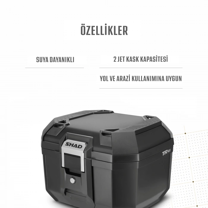 SHAD TR-41 ARKA ÇANTA SİYAH