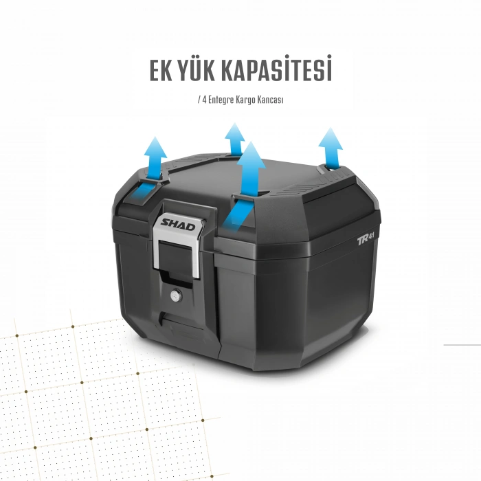 SHAD TR-41 ARKA ÇANTA SİYAH