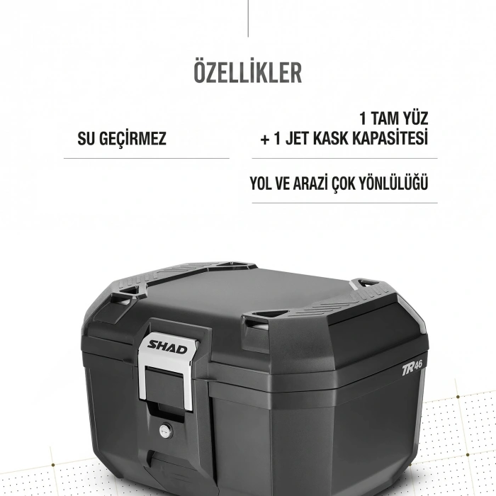 SHAD TR-46 ARKA ÇANTA SİYAH