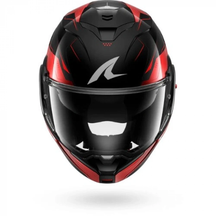 SHARK OXO MEKARIUM KIRMIZI-SİYAH MODÜLER KASK (PINLOCK HEDİYELİDİR)
