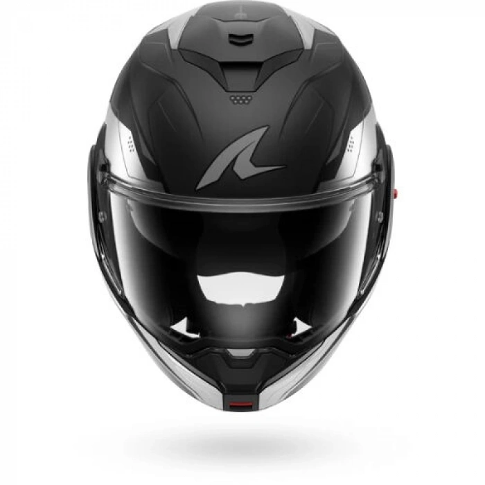 SHARK OXO MEKARIUM MAT SİYAH-GRİ MODÜLER KASK (PINLOCK HEDİYELİDİR)