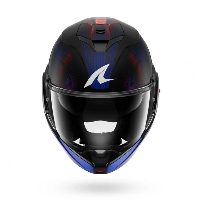 SHARK OXO SPEED-TECH MAT MAVİ-KIRMIZI MODÜLER KASK (RENKLİ CAM VE PINLOCK HEDİYELİDİR)