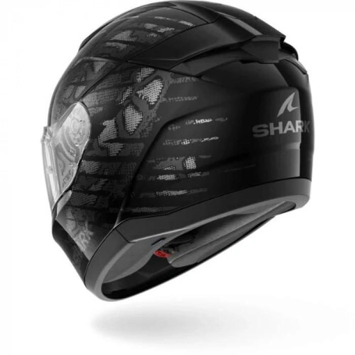 SHARK RIDILL 2 REPTAIA SİYAH-GRİ KAPALI KASK