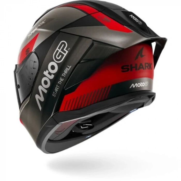 SHARK SKWAL CUP MOTOGP MAT SİYAH-KIRMIZI KASK (SİYAH CAM+PINLOCK HEDİYELİ)