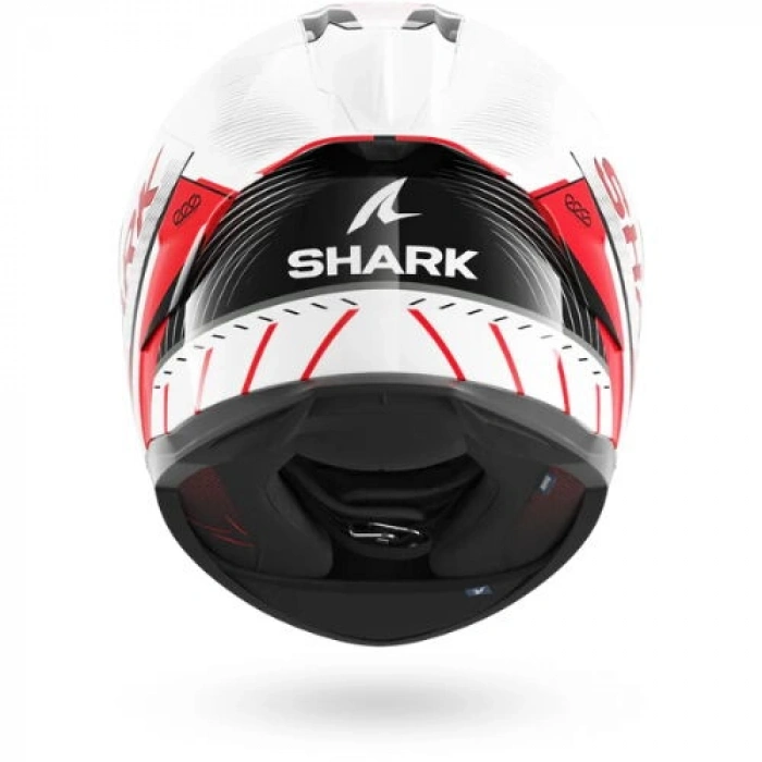 SHARK SKWAL CUP SPEED-TECH BEYAZ-KIRMIZI KAPALI KASK (PINLOCK HEDİYELİDİR)