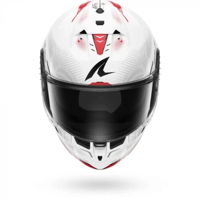 SHARK SKWAL CUP SPEED-TECH BEYAZ-KIRMIZI KAPALI KASK (PINLOCK HEDİYELİDİR)