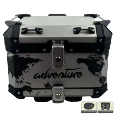 COOCASE ALÜMİNYUM WORLD/BLACK ADVENTURE ARKA ÇANTA 55LT
