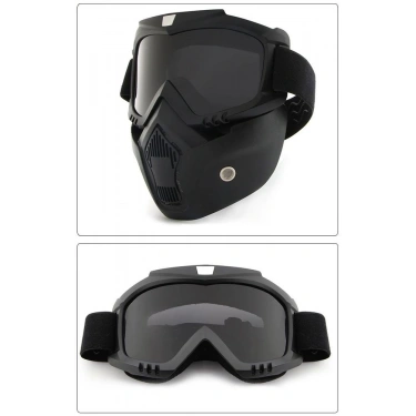 JET KASK MASKESİ SİYAH