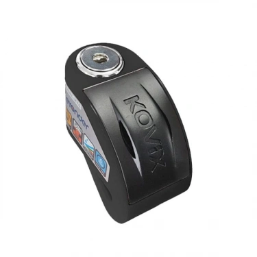 KOVIX KT6/CB-BK 6MM ALARMLI DİSK KİLİT SİYAH