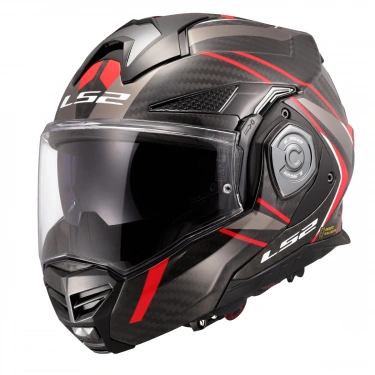 LS2 ADVANT X KARBON FUTURE II KIRMIZI KASK