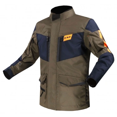 LS2 METROPOLIS EVO KIŞLIK MONT HAKİ-MAVİ-NEON TURUNCU