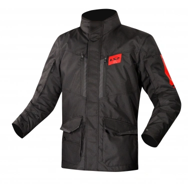 LS2 METROPOLIS EVO KIŞLIK MONT SİYAH-KIRMIZI