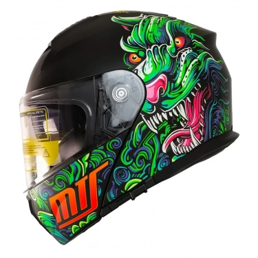 MTS 966 V2 DRAGO ÇENE AÇILIR KASK