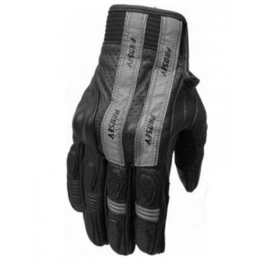 PROSEV 4138 DERİ ELDİVEN SİYAH-GRİ