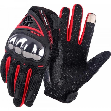 SCOYCO MC44 YAZLIK ELDİVEN KIRMIZI