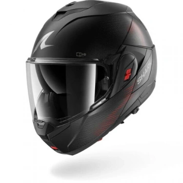 SHARK OXO SP LYNE SHADOW MAT MODÜLER KASK (RENKLİ CAM VE PINLOCK HEDİYELİDİR)
