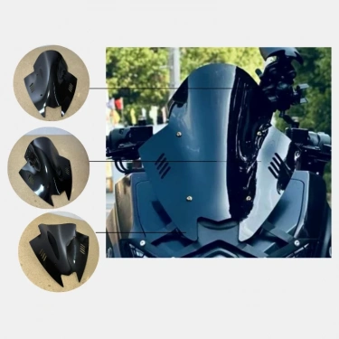 YAMAHA N-MAX MODİFİYE ÖN TUR CAMI 2025