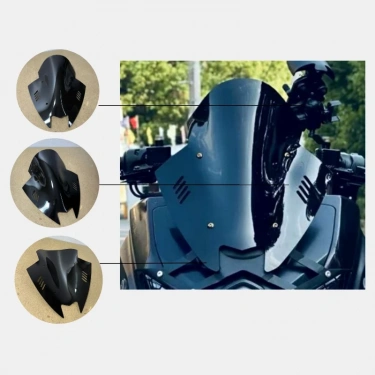 YAMAHA N-MAX MODİFİYE ÖN TUR CAMI 2017-2024