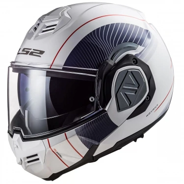 LS2 ADVANT COOPER BEYAZ-MAVİ KASK