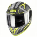 Givi 50.8 Racer Mat Siyah - Titanium Sarı Kask