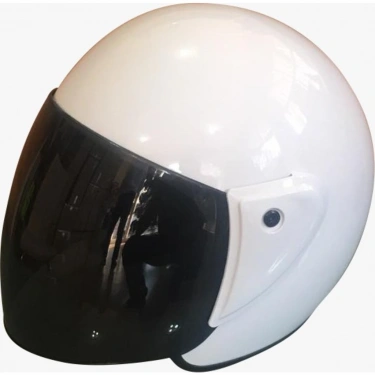 FREE-M 009 AÇIK YARIM KASK BEYAZ